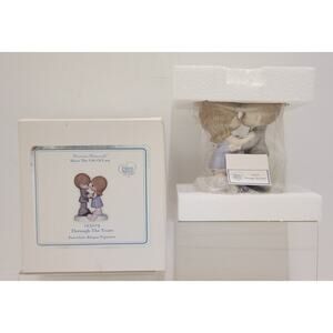 Precious Moments "Through The Years" Happy Anniversary Figurine #123019 NIB